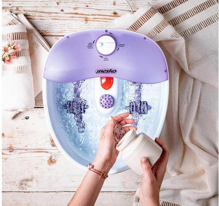 Actual product image Mesko MS 2152 Foot Bath Purple