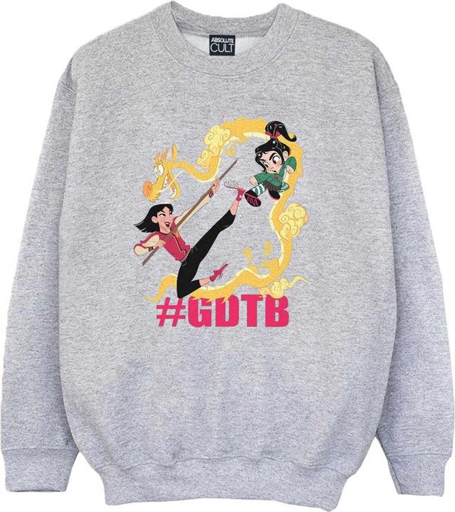 Produktbild Disney Wreck It Ralph Mulan And Vanellope Sweatshirt Jungen (152, 158)