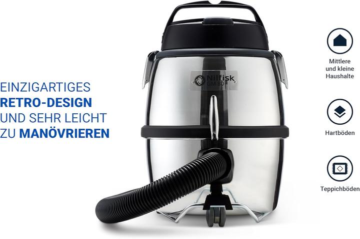 Actual product image Nilfisk GM80 C EU (Wet dry vacuum cleaner)