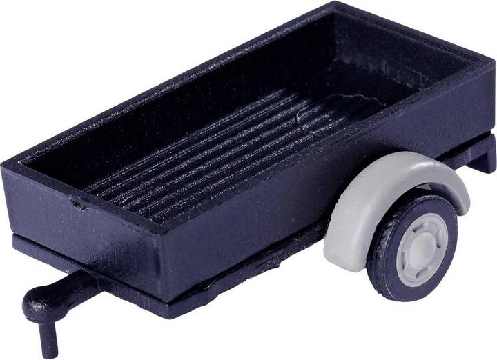 Carson Modellsport 1:87 Platform trailer w. trailer hitch. 1:87 Trailer