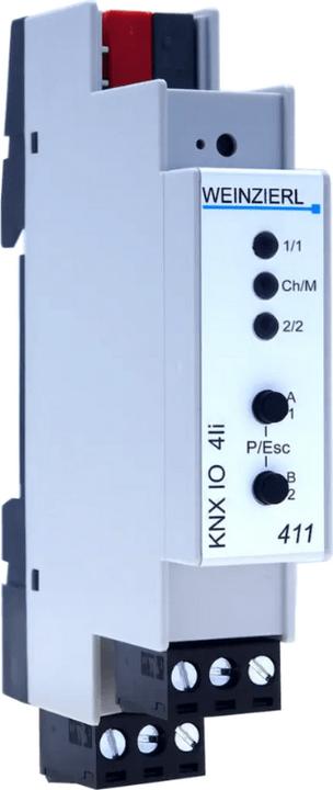 Actual product image Weinzierl KNX IO 411 Binary input 5231 with 4 inputs Logic and timer functions