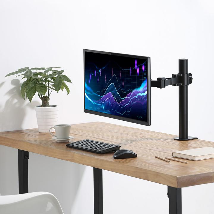Image du produit Support de bureau pour écran, 1 écran jusqu'à 32 pouces et 12 kg (Tables, 32")