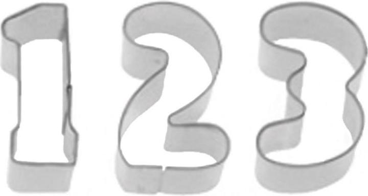 Produktbild Westmark Zahlen-Ausstechformen Set 9-tlg