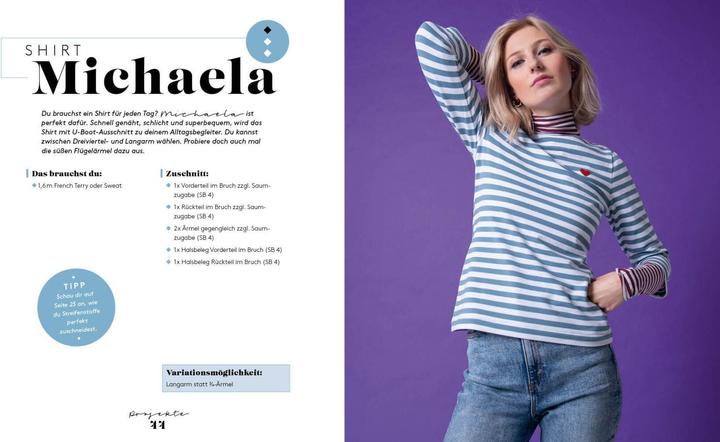 Image du produit Nähen mit French Terry und Sweat - Cosy and Casual (Allemand, Jeanette Thümmler, 2023)
