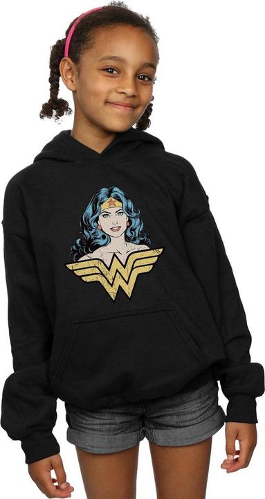 Image du produit - Sweat à capuche WONDER WOMAN GAZE - Fille (128)