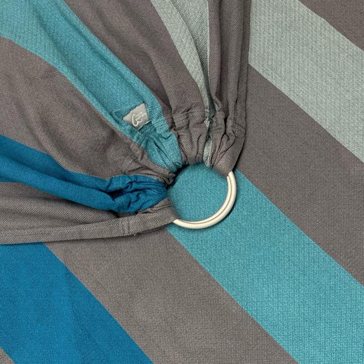 Produktbild Hoppediz Babytragetuch gewebter Ring-Sling (2 m)