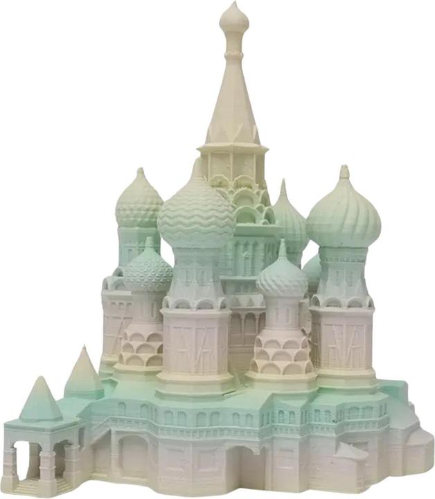 Actual product image eSUN Filament PLA Matt Rainbow 1.75mm 1000g (PLA, 1.75 mm, 1000 g, Multicoloured)
