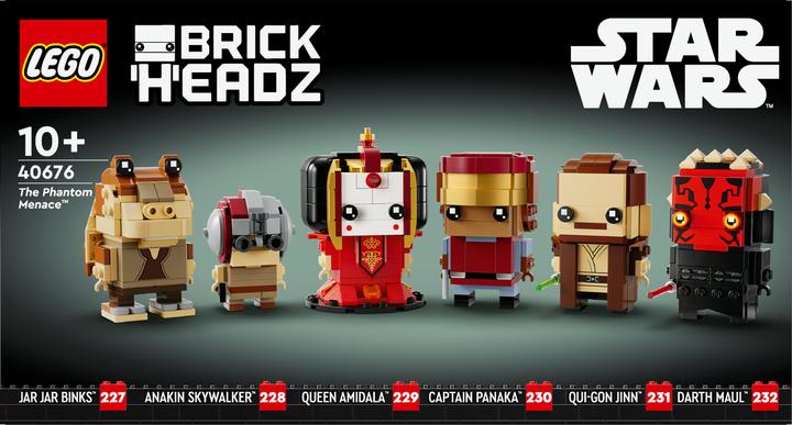 Immagine prodotto LEGO La minaccia oscura (40676, LEGO Brickheadz, LEGO Star Wars)