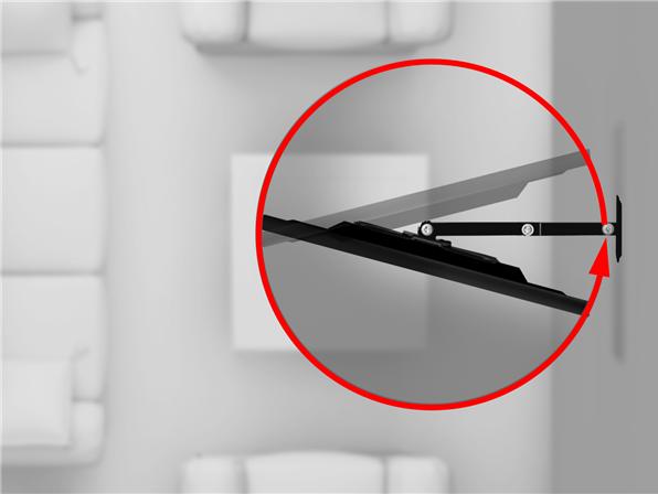 Actual product image One for All TV wall mount 43 Ultraslim Turn 180 WM 6254 (Wall, 43", 25 kg)