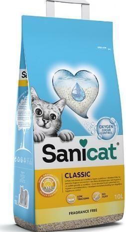 Immagine prodotto Sanicat Lettiera classica, per gatti, non profumata, 10L