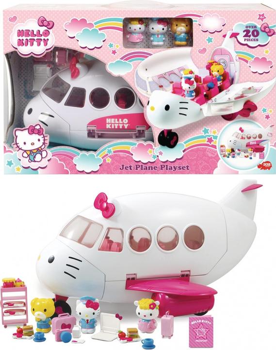 Actual product image Dickie Hello Kitty Jet Plane Playset
