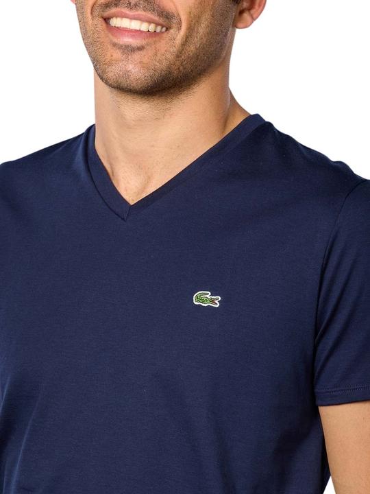 Actual product image Lacoste T-Shirt Short Sleeves V Neck 166 (3XL)