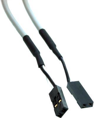 Actual product image Aquatuning Audio cable, SPDIF, 2-pin jack to jack (0.90 m)