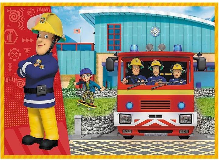 Immagine prodotto Trefl Puzzle 4 in 1? Il pompiere Sam (54 pezzi)