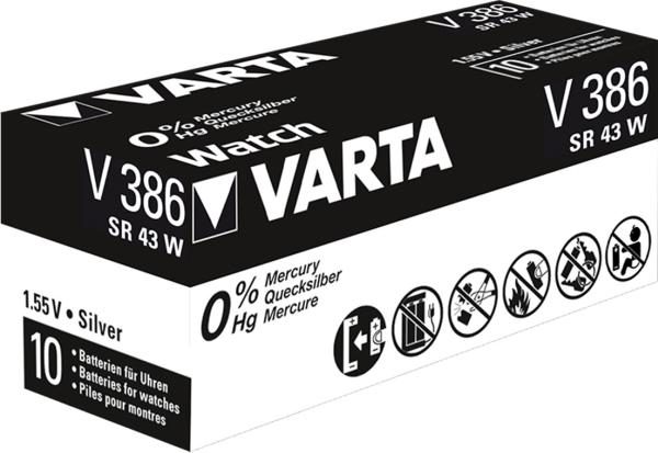 Produktbild Varta Uhren-Batterie (1 Stk., SR43, 82 mAh)