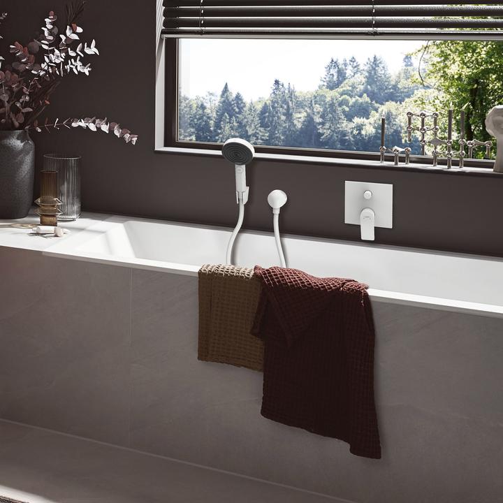Produktbild hansgrohe Pulsify Select S Duschkopfhalterungset 105 Relaxation mit Duschschlauch 125 cm (3 Strahlarten, 11.40 l/min)