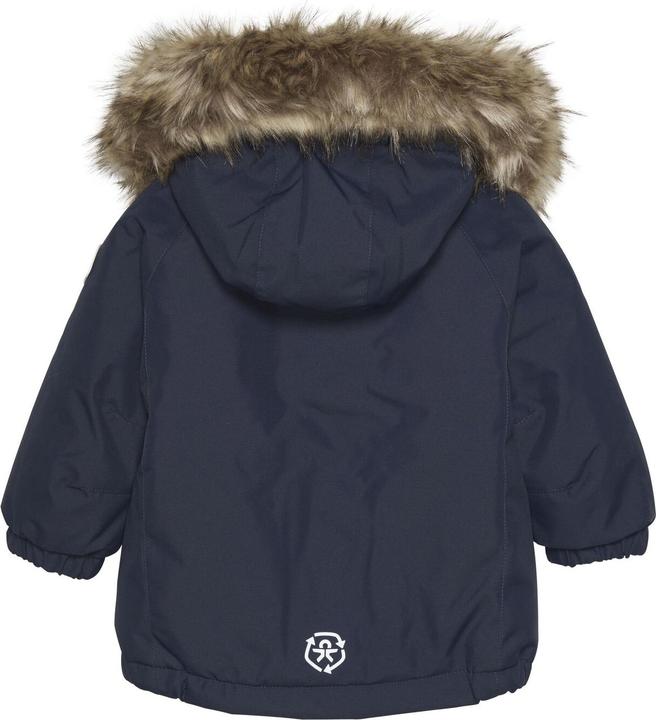 Actual product image Color Kids Toddlers Winter Jacket Fake Fur Total Eclipse (80)