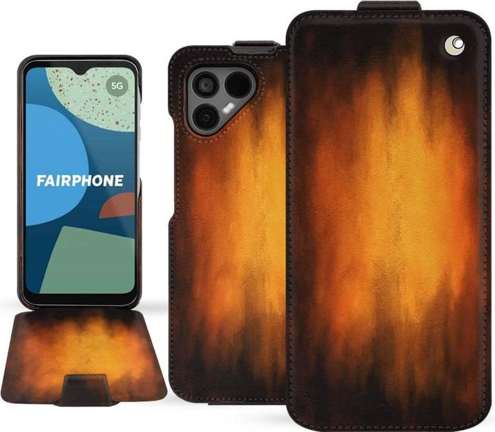 Actual product image Noreve Vertical leather shell (Fairphone 4)