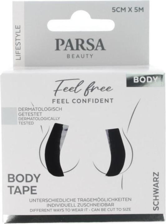 Actual product image Parsa Beauty Parsa - Body Tape - Black (5 m)