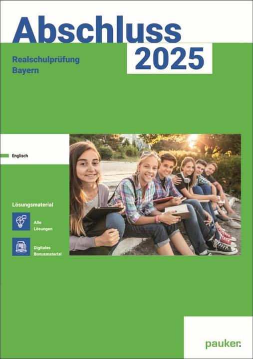 Image du produit Abschluss 2025 - Realschule Bayern Lösungsband. Englisch (Allemand, Bergmoser+HöllerVerlagAG, 2024)