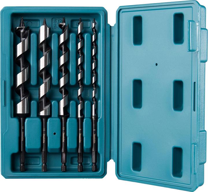 Makita Schlangenbohrer-Set (19 mm, 6 mm, 16 mm, 8 mm, 13 mm)