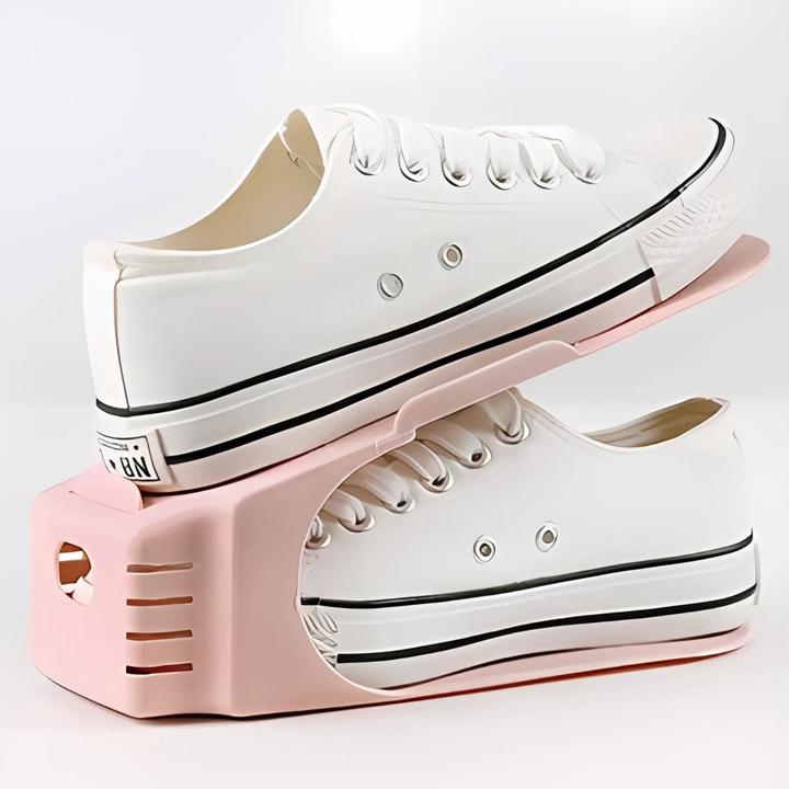Actual product image Hermex Schuhstapler Schuhhalter Schuhschrank Schuhregal Schuhhalterung Schuh-Organizer
