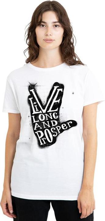 Actual product image Star Trek Beyond Unisex Adult Prosper Hand T-Shirt (S)