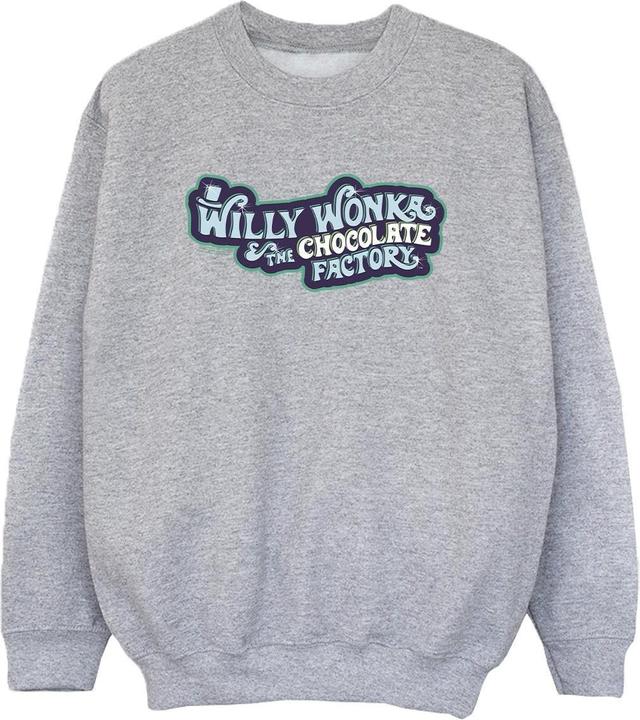 Willy Wonka & the Chocolate Factory Chocolate Factory Logo Sweatshirt Jungen