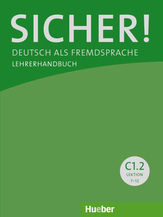 Actual product image Sicher! C1/2. Lehrerhandbuch (German, Sönke Andresen, 2018)