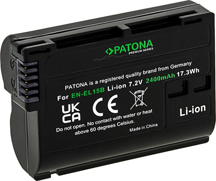 Actual product image Patona En-El15 (Rechargeable battery)