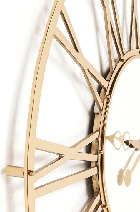 Image du produit Kare Design Horloge murale Giant doré Ø120cm (120 cm)