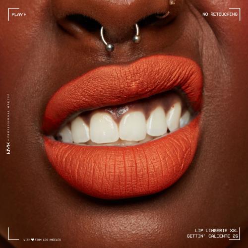 Actual product image NYX Professional Make-Up Lip Lingerie XXL Gettin' Caliente (25 Gettin' Caliente)