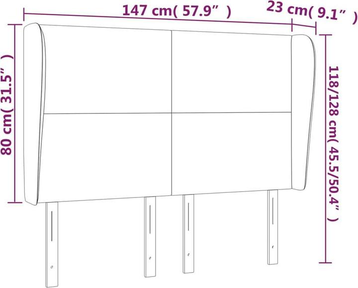Image du produit VidaXL Franya (147 x 23 x 128 cm)
