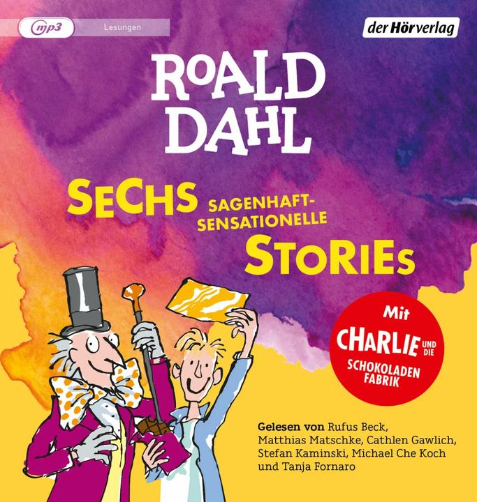 Image du produit Six histoires fabuleuses et sensationnelles (Roald Dahl, Tanja Fornaro, Stefan Kaminski, Michael-Che Koch, Cathlen Gawlich, Allemand)