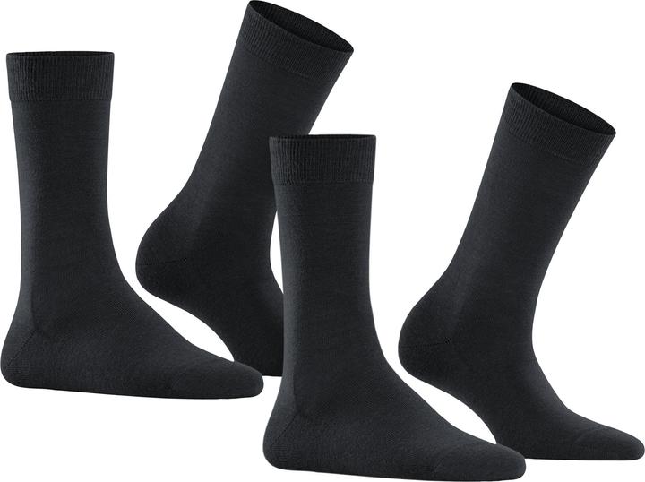 Immagine prodotto Falke Softmerino 2-Pack Damen Socken (Confezione da 2, 41 - 42)