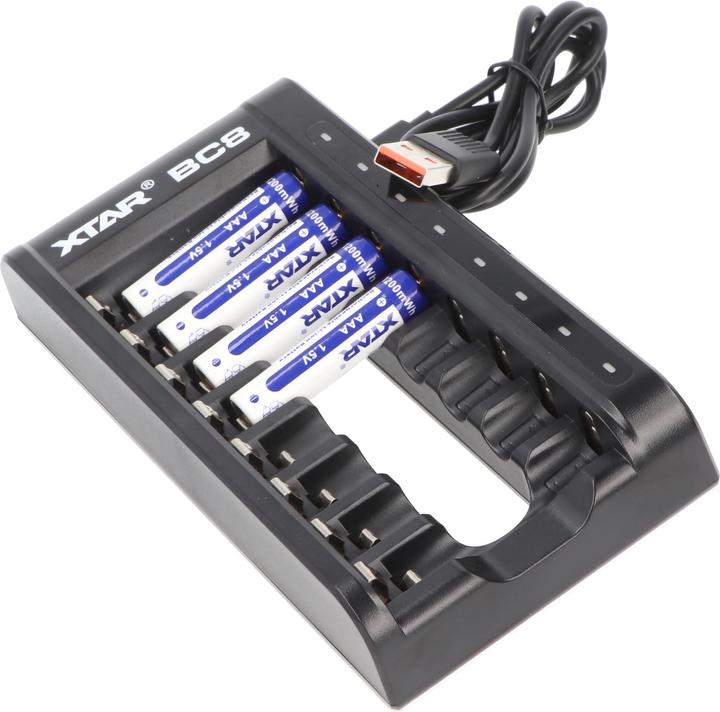 Actual product image Xtar BC8 (1 pcs., AAA, Chargers without battery)