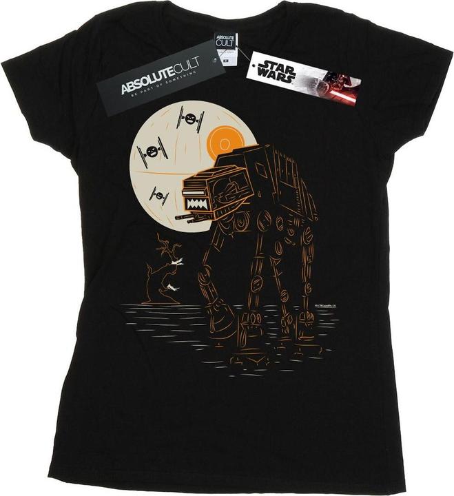 Immagine prodotto Star Wars Halloween AT AT Maglietta Donna (M)