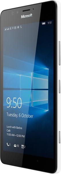 Microsoft Lumia 950 (32 GB, Weiss, 5.20", Dual SIM, 20 Mpx, 4G)