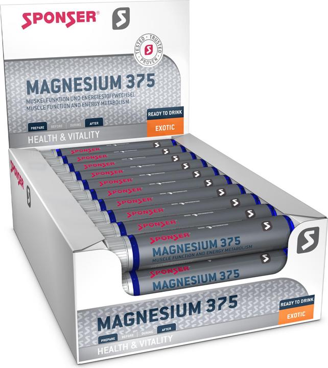 Actual product image Sponser Magnesium Plus (Multifruit, 20 pcs., 130 g)