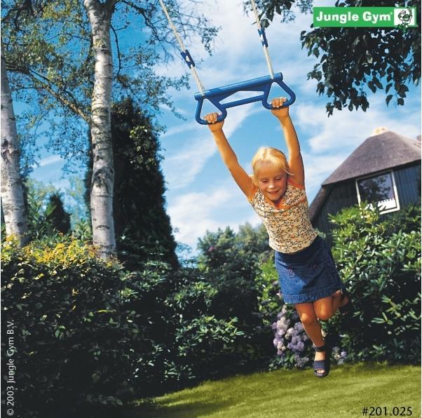 Actual product image Jungle Gym Trapeze with gymnastic rings Monkey Bar