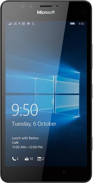 Produktbild Microsoft Lumia 950 (8 GB, Schwarz, 5.20", Hybrid Dual SIM, 20 Mpx, 4G)