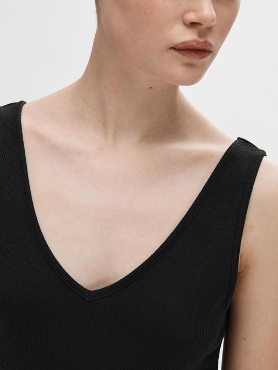 Image du produit Selected Femme Débardeur en maille côtelée (XL)