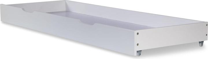 Image du produit Jamb Lit double avec sommier à lattes et coffre de lit 140x200cm Blanc (140 x 200)