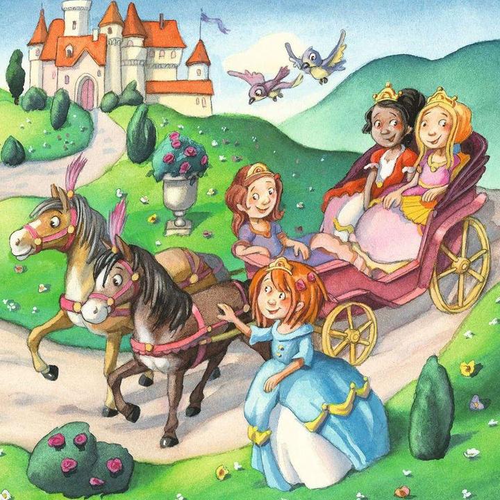 Image du produit Ravensburger Kinderpuzzle - Kleine Prinzessinnen - 3x49 Teile Puzzle für Kinder ab 5 Jahren (49 pièces)