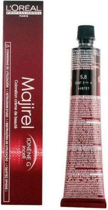 Actual product image L'Oréal Professionnel Majirel hair color (5.8 Light brown mocha)