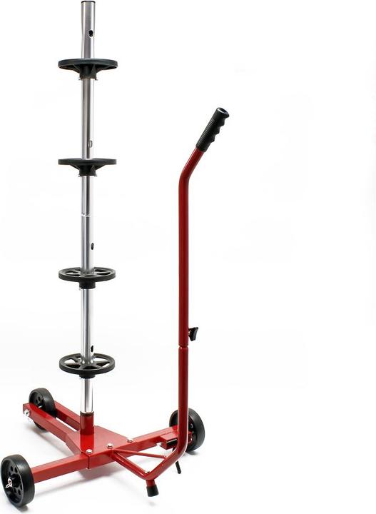Image du produit Wiltec Arbre de rangement pour jantes Mobile Support pour pneux Voiture Rangement de jantes