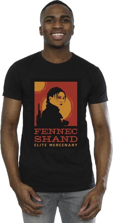 Immagine prodotto Star Wars The Book Of Boba Fett Elite Mercenary Fennec Maglietta Uomo (M)