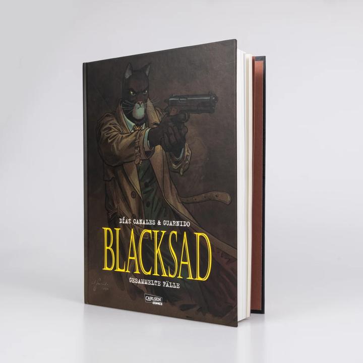 Actual product image Blacksad: Gesammelte Fälle – Neuausgabe (German, Juan Díaz Canales, Juanjo Guarnido, 2023)