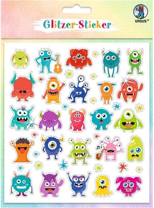 Produktbild Ursus Glitzer-Sticker FUN Mot. 05 59540005F 150 Sticker