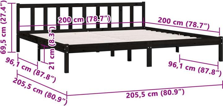 Actual product image VidaXL Tiziana (200 x 200 cm)